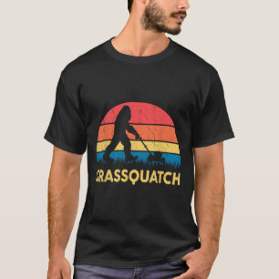 T-shirt Cadeau drôle de tondeuse à gazon Papa Grquatch Big