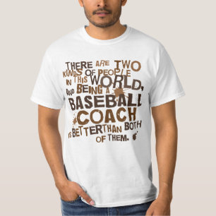 T-shirt Cadeau (drôle) d'entraîneur de base-ball