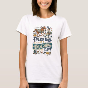 T-shirt Cadeau drôle équitation cheval humour de la vie da