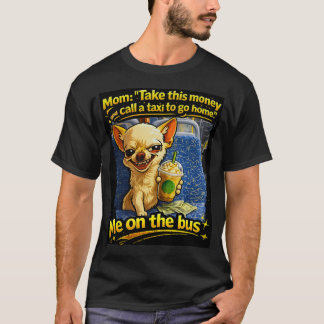 T-shirt Cadeau drôle pour adolescent - Mème de Chihuahua d
