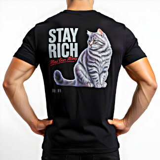 T-shirt cadeau drôle pour amateur de chats avec ét
