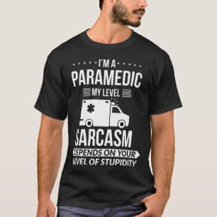 T-shirt Cadeau drôle pour ambulancier