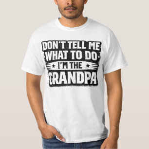 T-shirt Cadeau drôle pour grand-père – Ne me dites pas quo