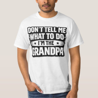 T-shirt Cadeau drôle pour grand-père – Ne me dites pas quo