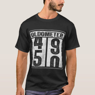 T-shirt Cadeau drôle pour les 50 ans hommes femmes Oldomet
