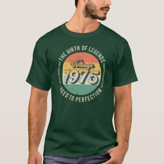 T-shirt Cadeau drôle vintage 1975