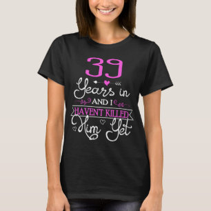 T-shirt Cadeau du 39e anniversaire Mariage pour les idées 