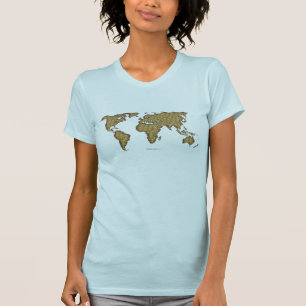 T-shirt Cadeau du concepteur de cartes du Vieux Monde