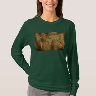 T-shirt Cadeau du concepteur de cartes du Vieux Monde