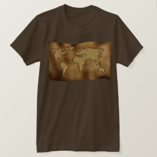 T-shirt Cadeau du concepteur de cartes du Vieux Monde