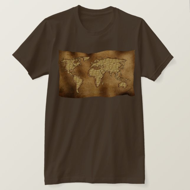 T-shirt Cadeau du concepteur de cartes du Vieux Monde (Design devant)