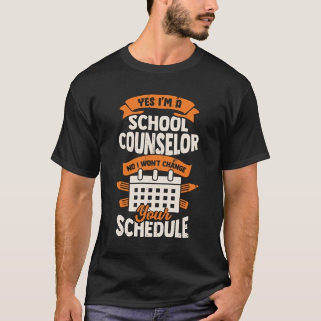 T-shirt Cadeau du conseiller scolaire d'orientation (Devant)