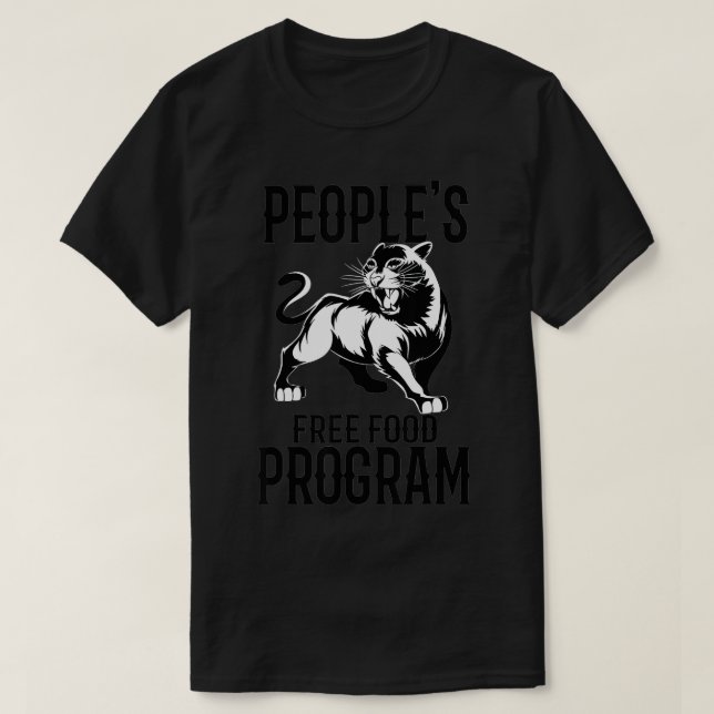 T-shirt Cadeau du Programme de gratuité des aliments du pe (Design devant)