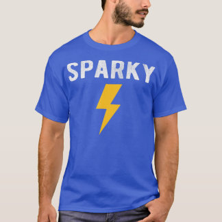T-shirt Cadeau Electricien Drôle Sparky Surnom Lightning B