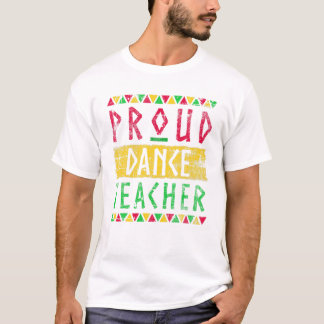 T-shirt Cadeau enseignant de danse pour Noir