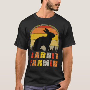 T-shirt Cadeau fermier lapin 