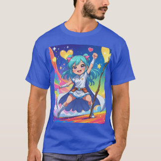 T-shirt Cadeau FILLE NATURE ANIME1