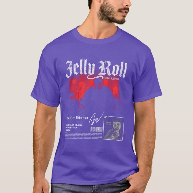 T-shirt Cadeau garçon vintage Jelly Roll (Devant)