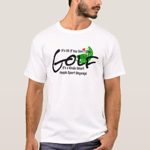 T-shirt Cadeau Golfer Papa - Funny Golf Tournament Tee