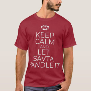 T-shirt Cadeau grand-mère hébreu pour Savta