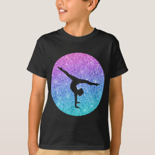 T-shirt Cadeau Gymnastique Trendy Pour Filles Ados Et Deux