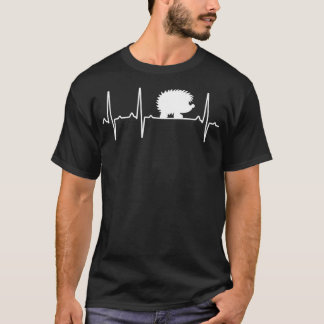T-shirt Cadeau Hedgehog Heartbeat Pour Hommes Femmes Roden