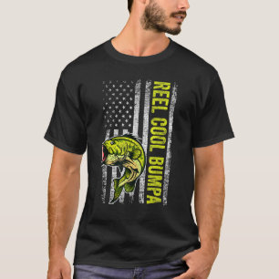 T-shirt Cadeau homme Fête des Pères Reel Cool Bumpa Fish D