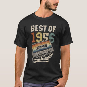 T-shirt Cadeau Hommes Femmes Fabriqué en 1956 1956 70 Ans