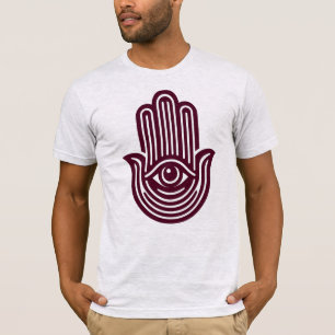 T-shirt Cadeau juif Hamsa Evil Oeil géométrique Judaïque