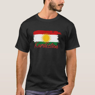 T-shirt Cadeau Kurdistan Kurde Vive Newroz Kurde Rojava