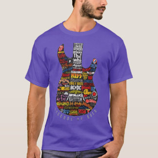 T-shirt Cadeau Legends Of Rock