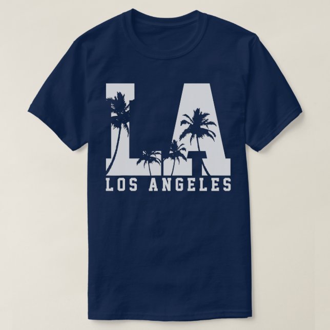 T-shirt Cadeau Los Angeles LA California (1) (Design devant)