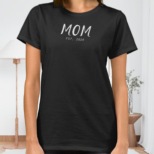 T-shirt Cadeau Maman Fondée Nouvelle Maman