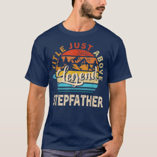 T-shirt Cadeau Mens Pour Fête des pères Stepfather Un Titr