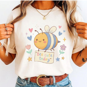 T-shirt Cadeau mignon abeille pastel Kawaii pour les amate