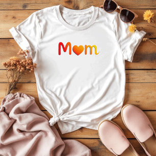 T-shirt Cadeau mignon maman Sentimental Meilleure fête d