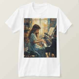 T-shirt Cadeau musical sucré pour les enfants, les amoureu
