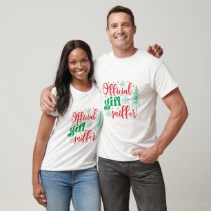 T-shirt Cadeau officiel Noël Sniffer