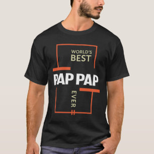 T-shirt Cadeau Pap Mens - Meilleur Pap Pap Jamais