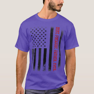 T-shirt Cadeau Papa De Fille Meilleur Freakin Père E
