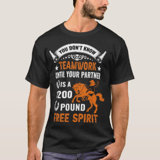 T-shirt Cadeau partenaire de cheval