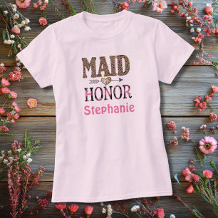 T-shirt Cadeau personnalisé avec impression léopard pour l