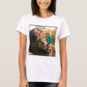 T-shirt Cadeau photo Photo de famille personnalisée mode
