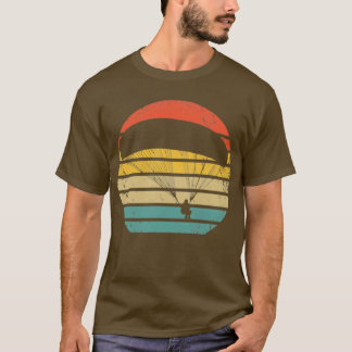 T-shirt Cadeau Pilote De Parapente Rétro I Vintage Para Gl