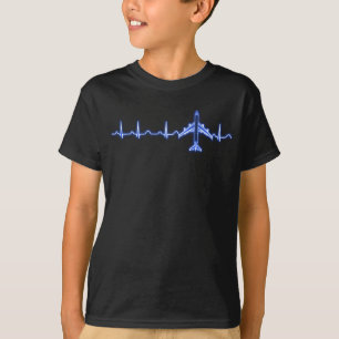 T-shirt Cadeau plat de battement de coeur
