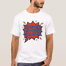 T-shirt cadeau Pop Art BD vibrant