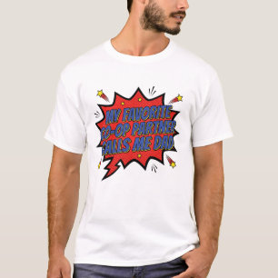T-shirt cadeau Pop Art BD vibrant