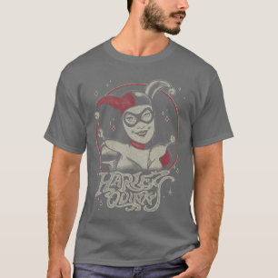 T-shirt Cadeau portrait sombre de Harley Quinn de DC Comic
