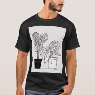 T-shirt Cadeau pour amateur de plantes d'intérieur Monster