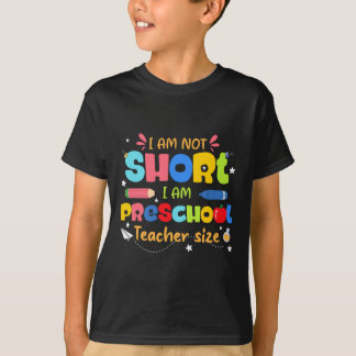 T-shirt Cadeau pour enseignant de maternelle de taille non